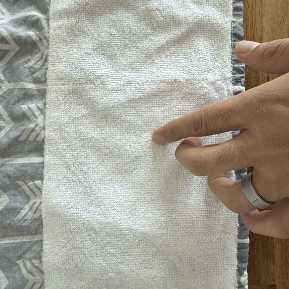 Kids N Such Baby Nursing Cover with Sewn in Burp Cloth Breastfeeding Gray - Picture 5 of 12